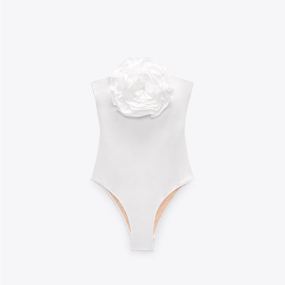 Elegant White Swimsuit